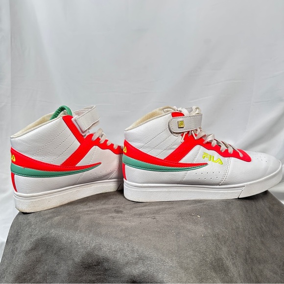 FILA Vulc 13 “Superbright” High-Top — W 8.5 90s Streetwear Neon Festival - Picture 4 of 10